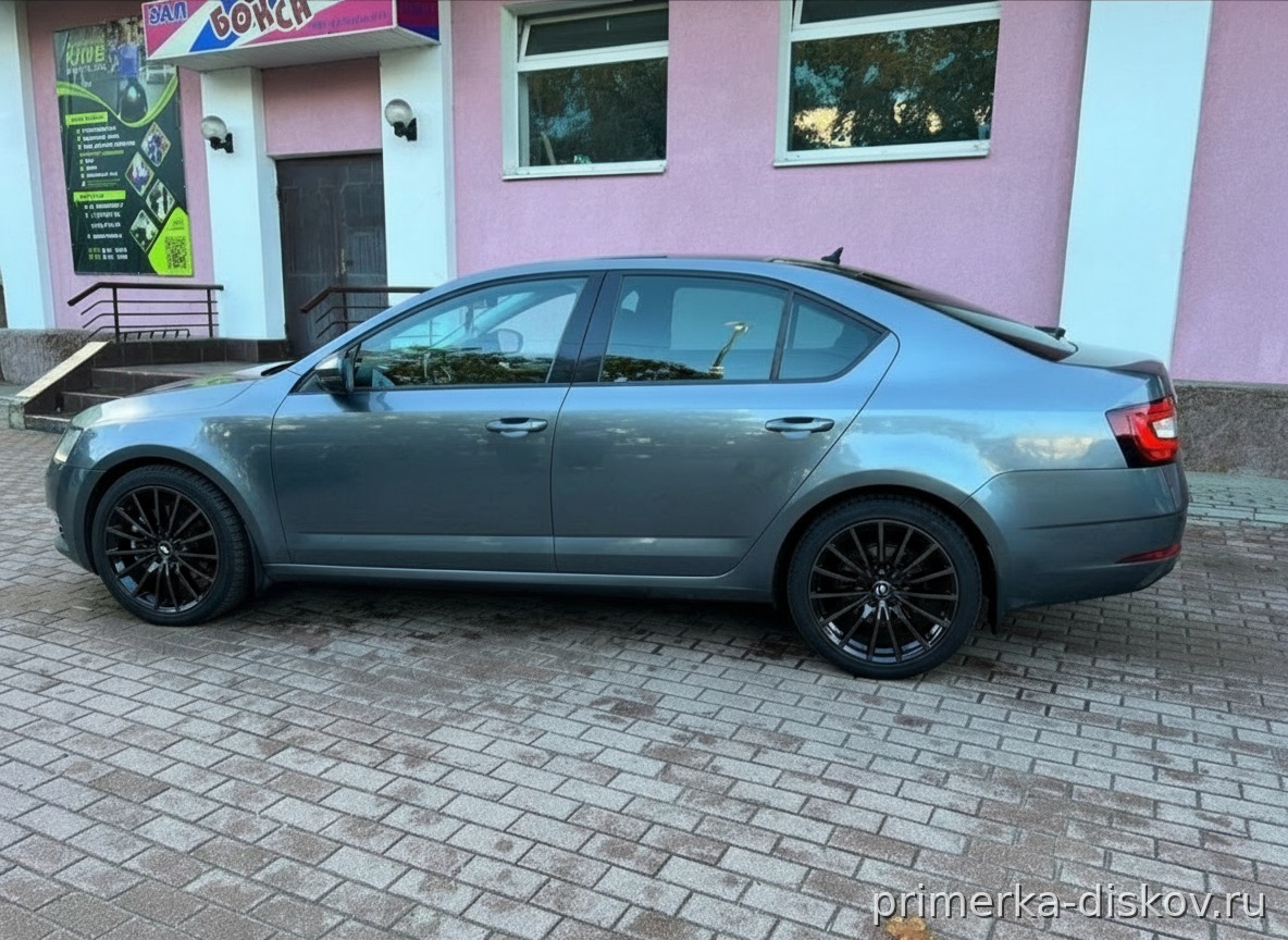 Примерка дисков на SKODA Octavia III (A7) Liftback 2013-2020