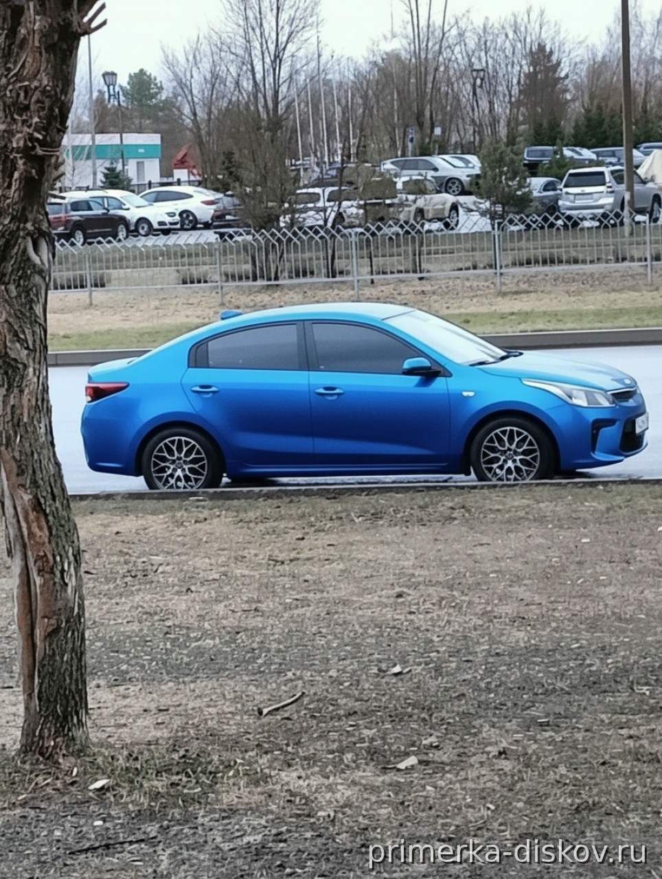 Примерка дисков на KIA Rio IV (FB) Hatchback 2017-2025