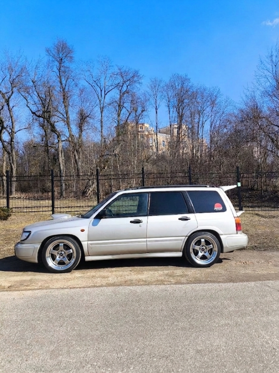 Примерка дисков на SUBARU Forester I (SF) Wagon 1997-2002