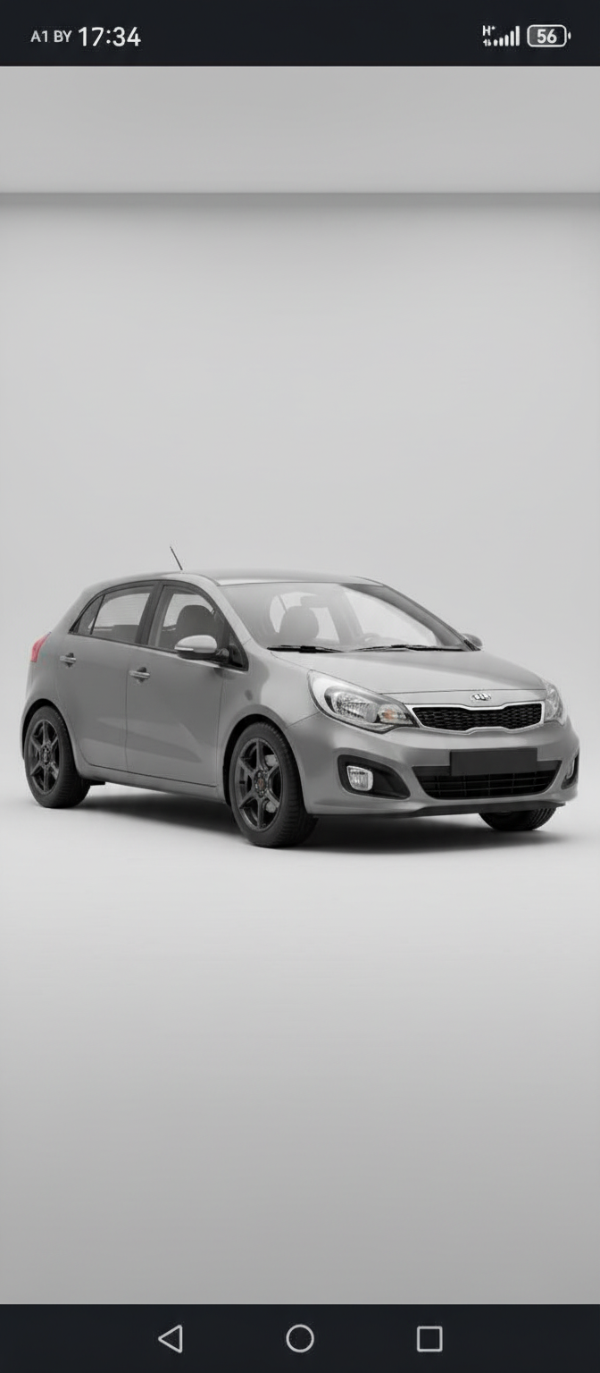 Примерка дисков на KIA Rio