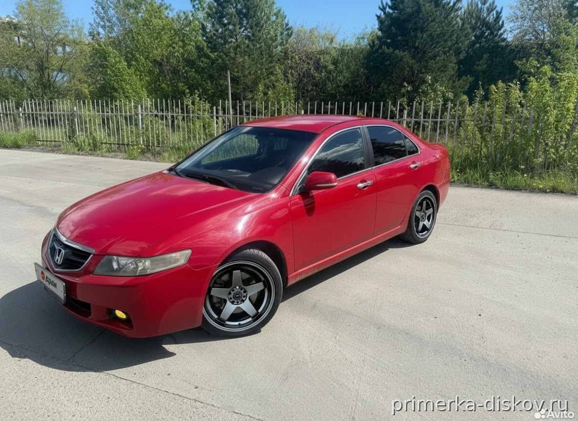 Примерка дисков на HONDA Accord VII Sedan 2003-2008