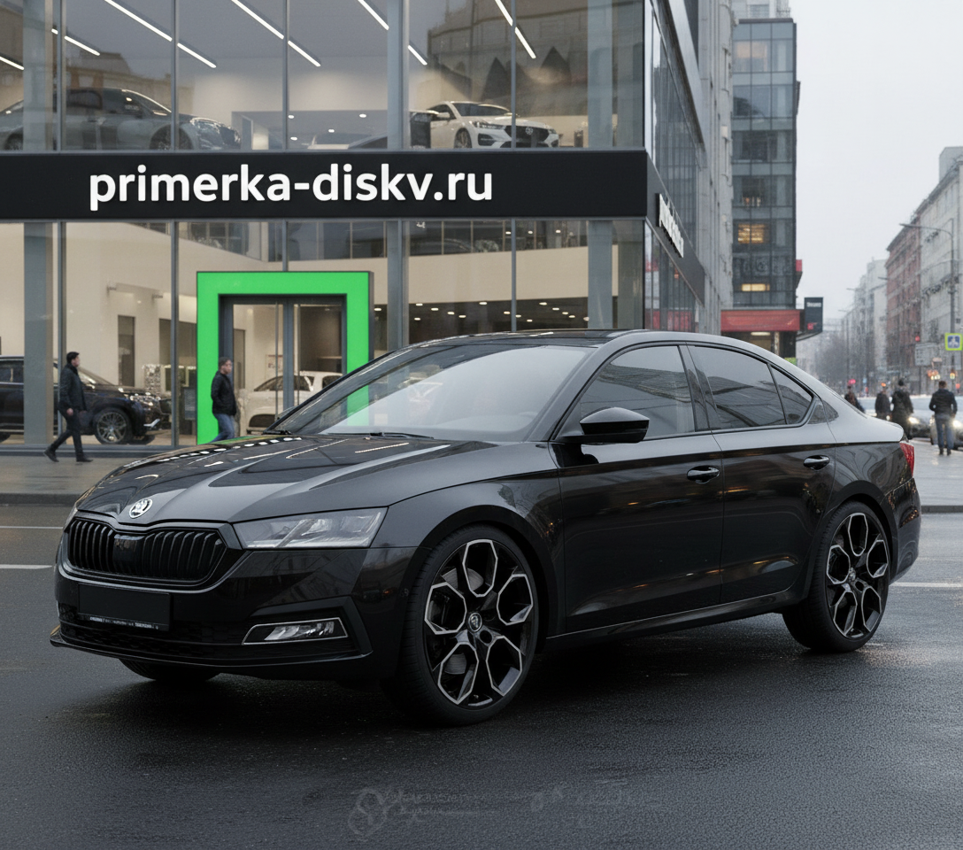 Примерка дисков на SKODA Octavia IV (A8) Liftback 2020-2026