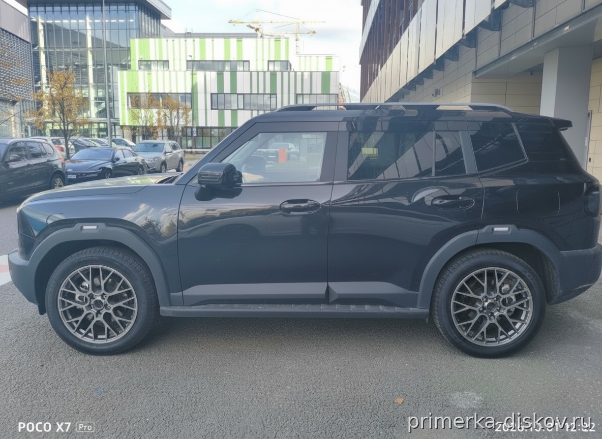 Примерка дисков на GAC GS3 II SUV 2023-2026