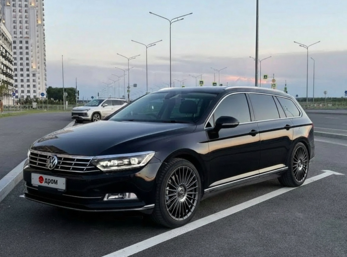 Примерка дисков на VOLKSWAGEN Passat B8 Wagon 2015-2020