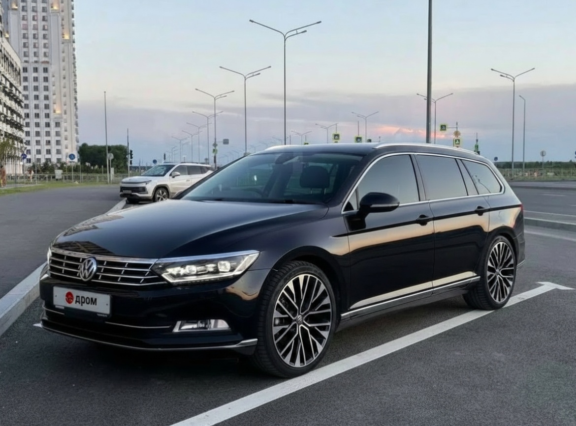 Примерка дисков на VOLKSWAGEN Passat B8 Wagon 2015-2020