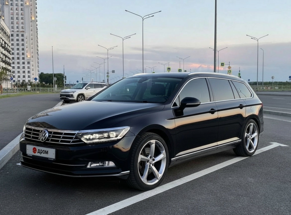 Примерка дисков на VOLKSWAGEN Passat B8 Wagon 2015-2020