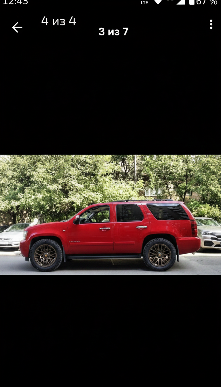 Примерка дисков на CHEVROLET Tahoe III (GMT900) SUV 2006-2014