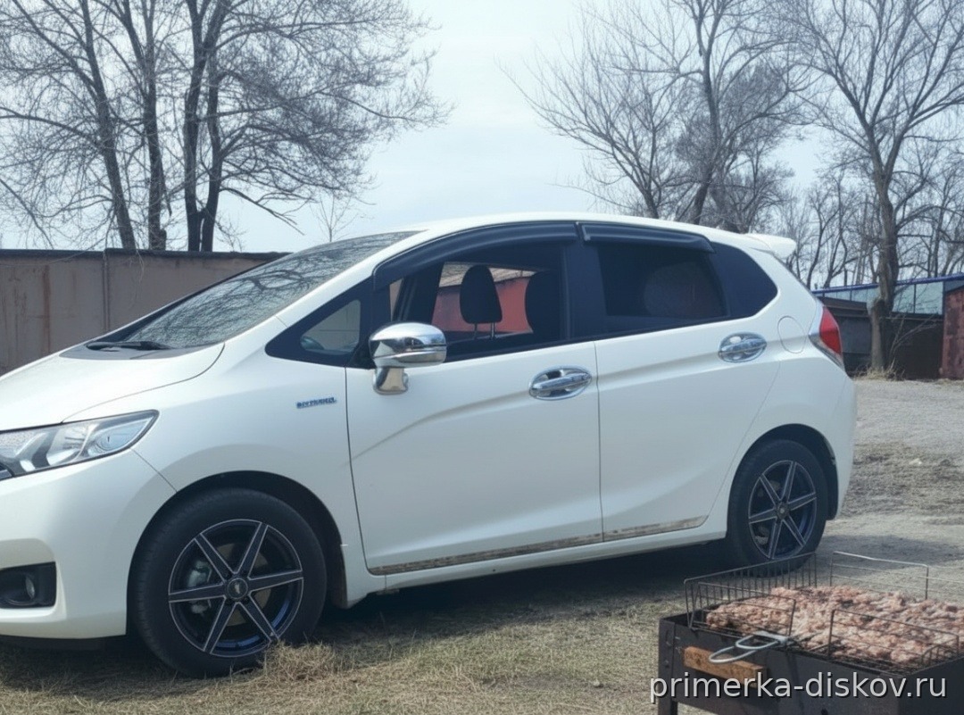 Примерка дисков на HONDA Fit