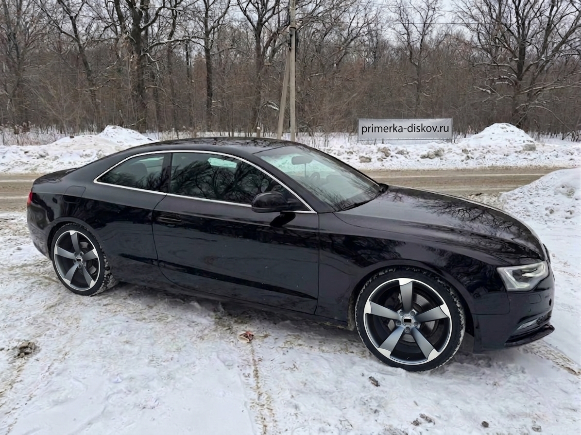 Примерка дисков на AUDI A5