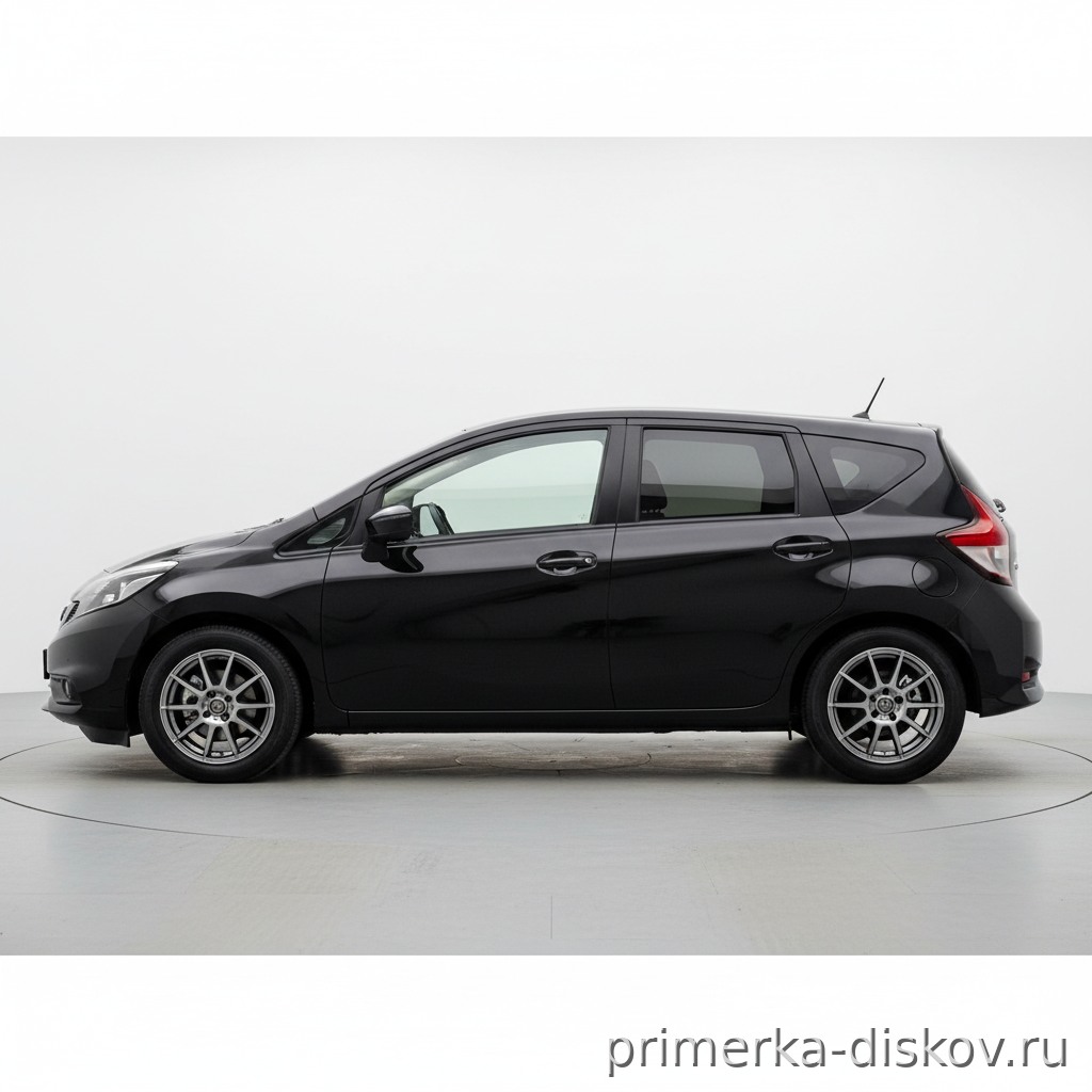 Примерка дисков на NISSAN Note