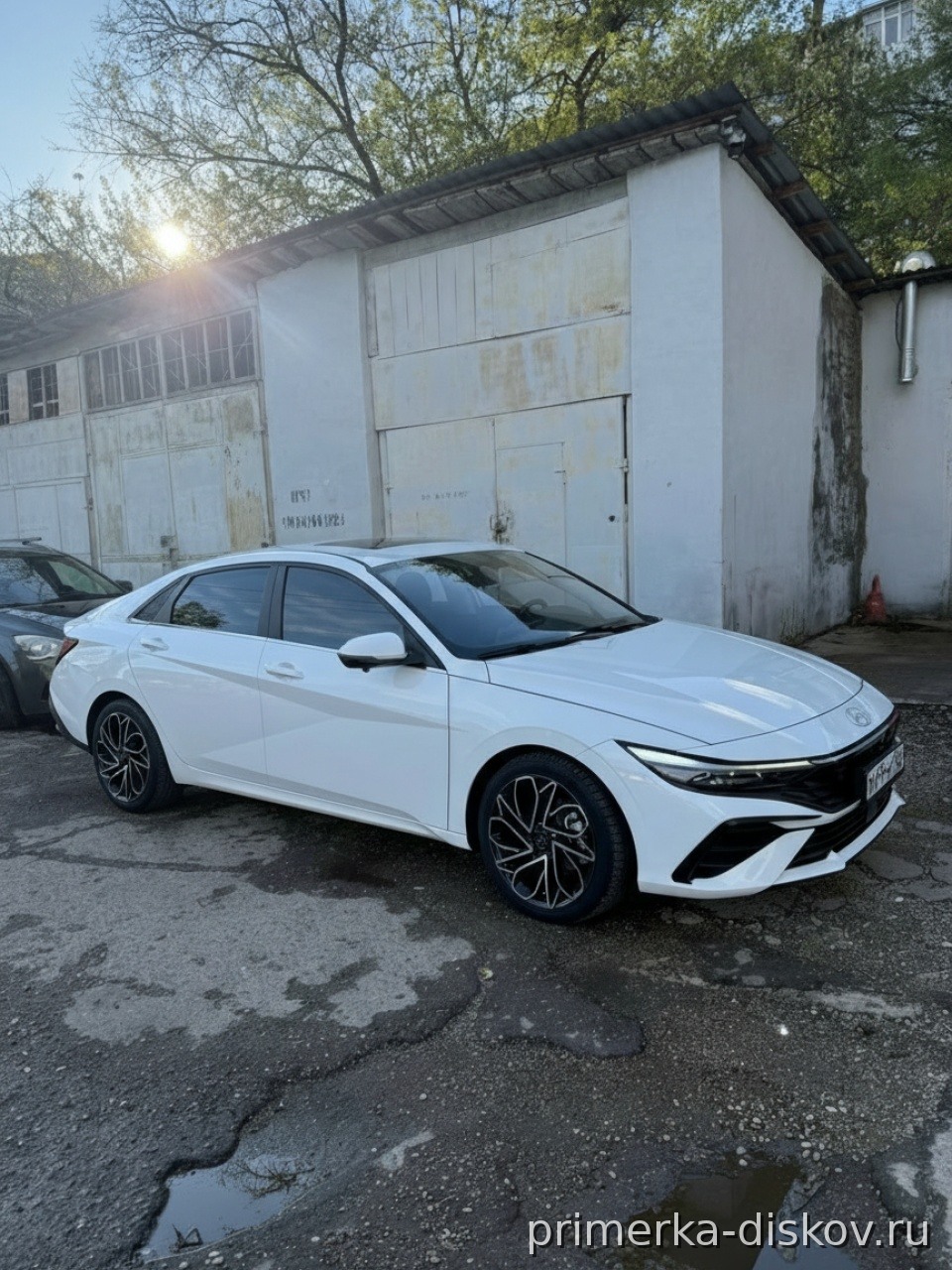 Примерка дисков на HYUNDAI Elantra VII (CN7) Sedan 2020-2026