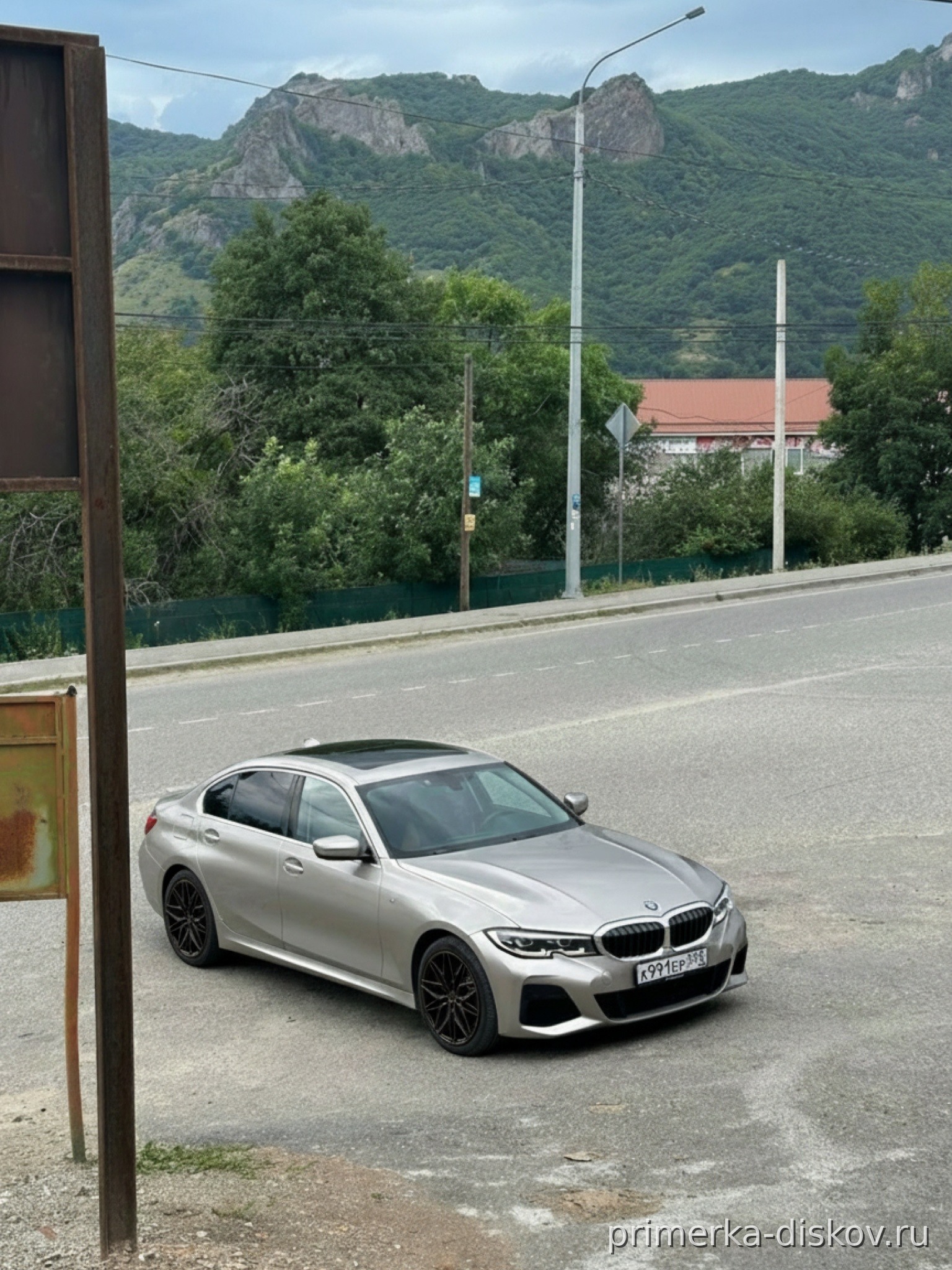Примерка дисков на BMW 3-series G20 Sedan 2019-2026