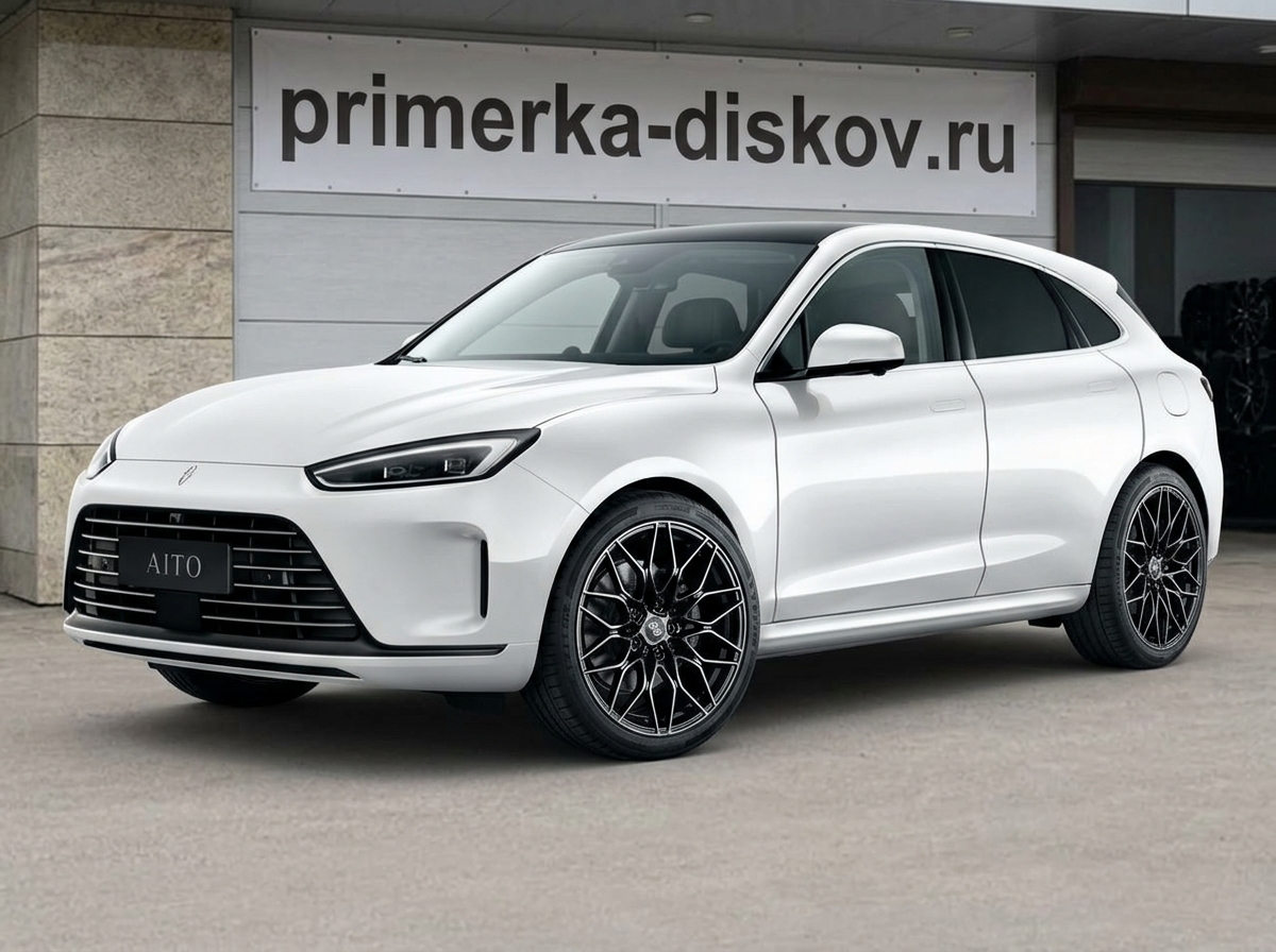 Примерка дисков на AITO M5 SUV 2022-2026