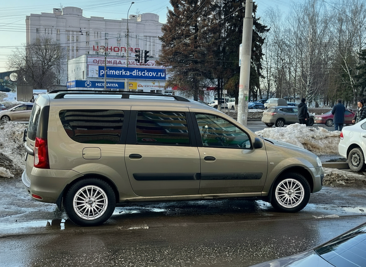 Примерка дисков на RENAULT Logan