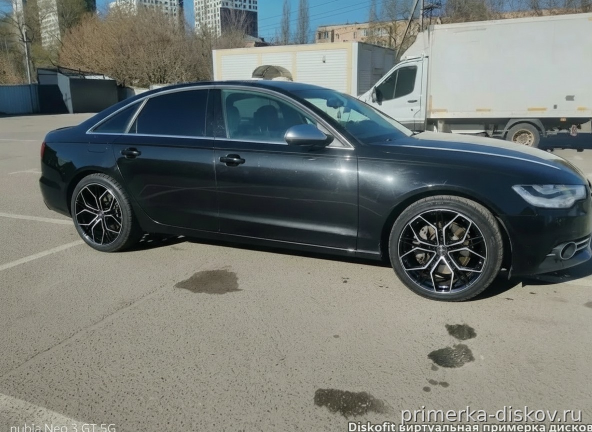 Примерка дисков на AUDI A6 IV (C7) Sedan 2011-2018