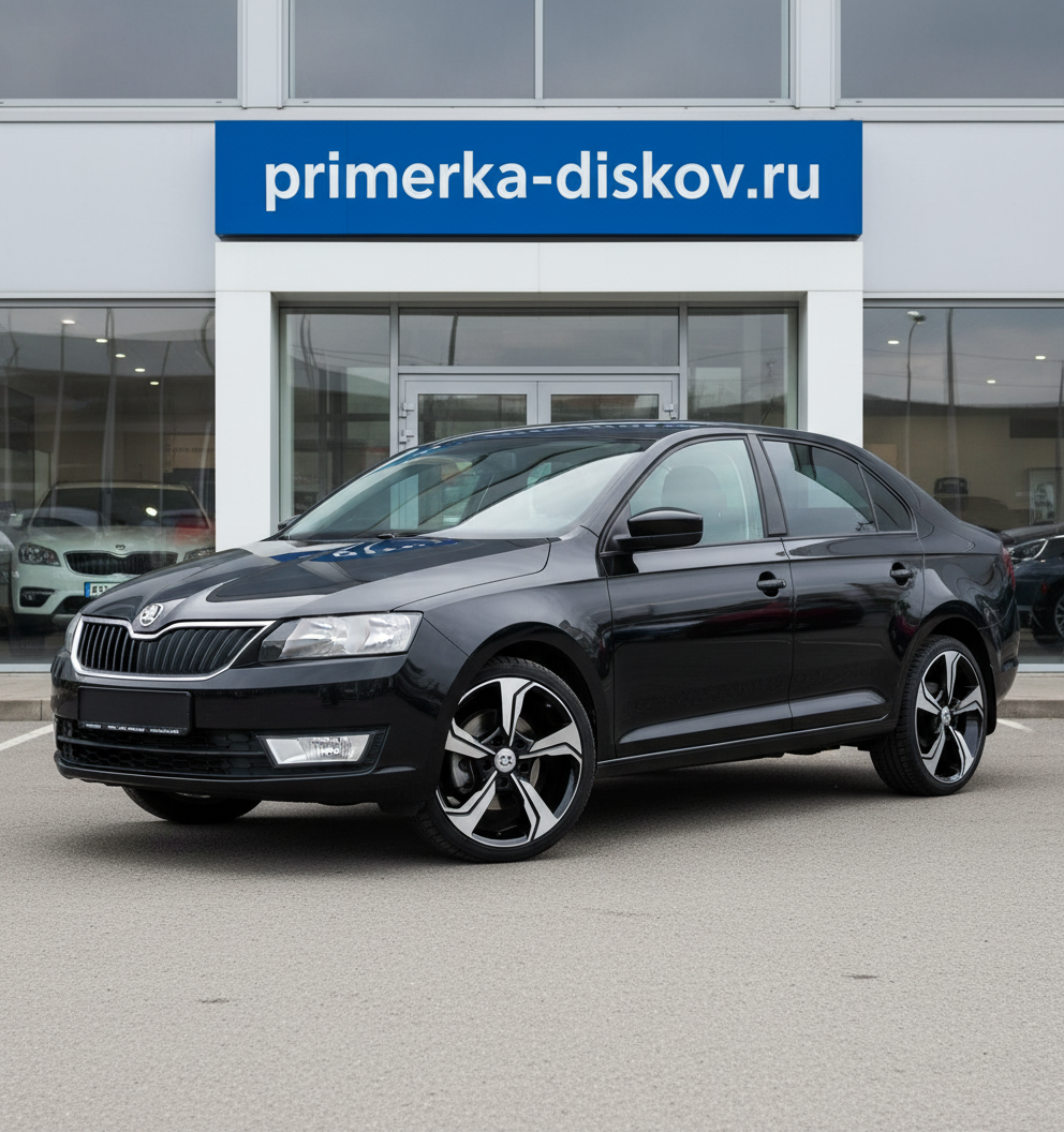 Примерка дисков на SKODA Rapid I Liftback 2012-2017