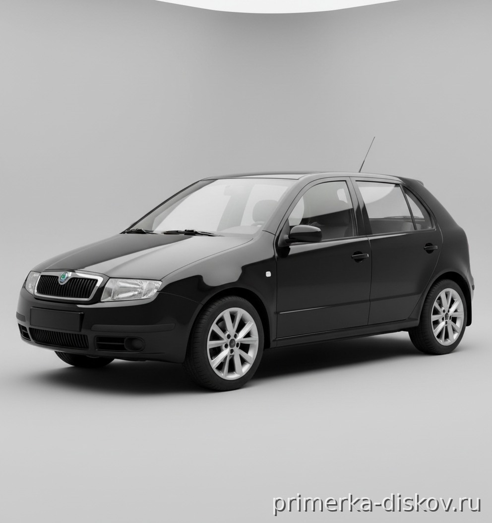 Примерка дисков на SKODA Fabia