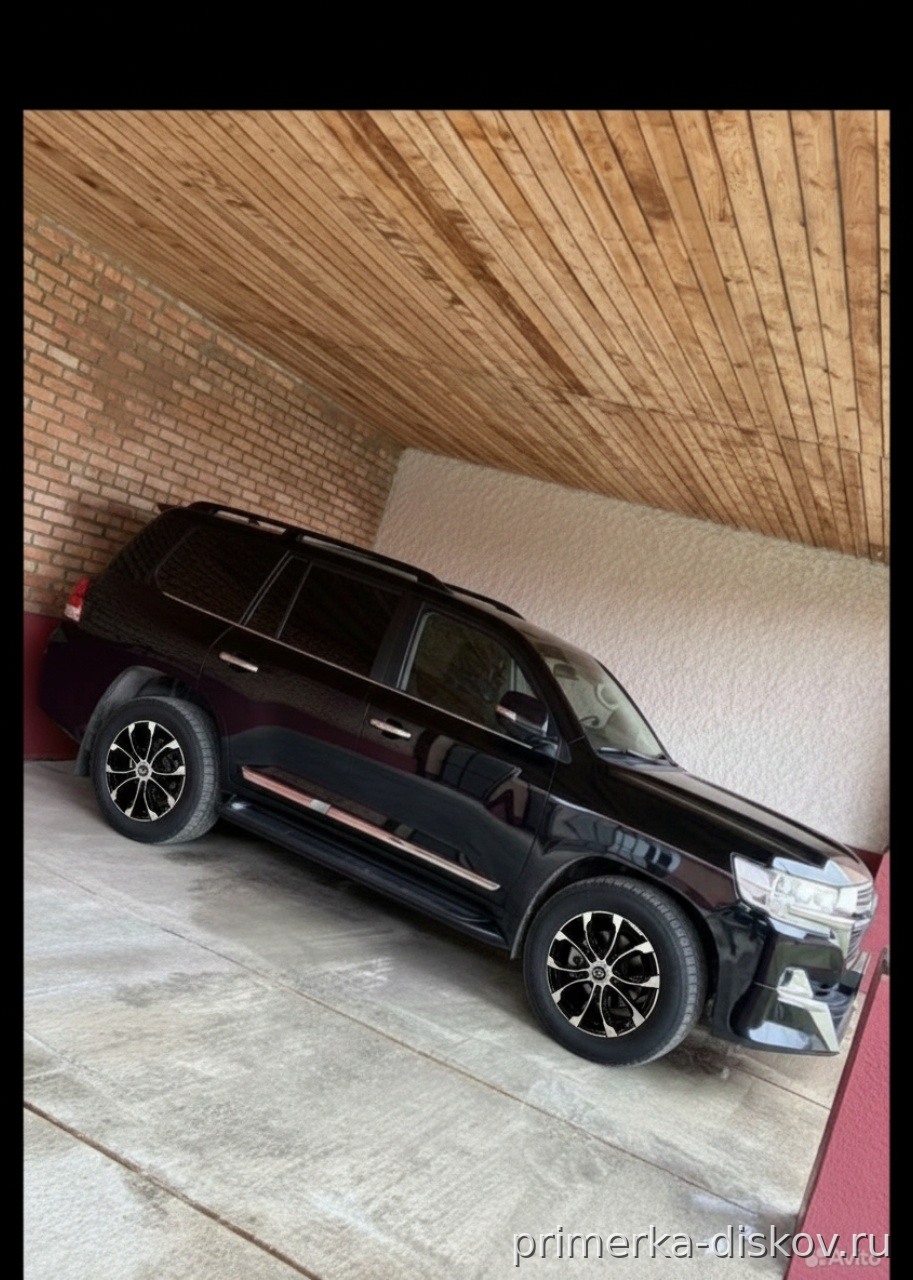 Примерка дисков на TOYOTA Land Cruiser 70