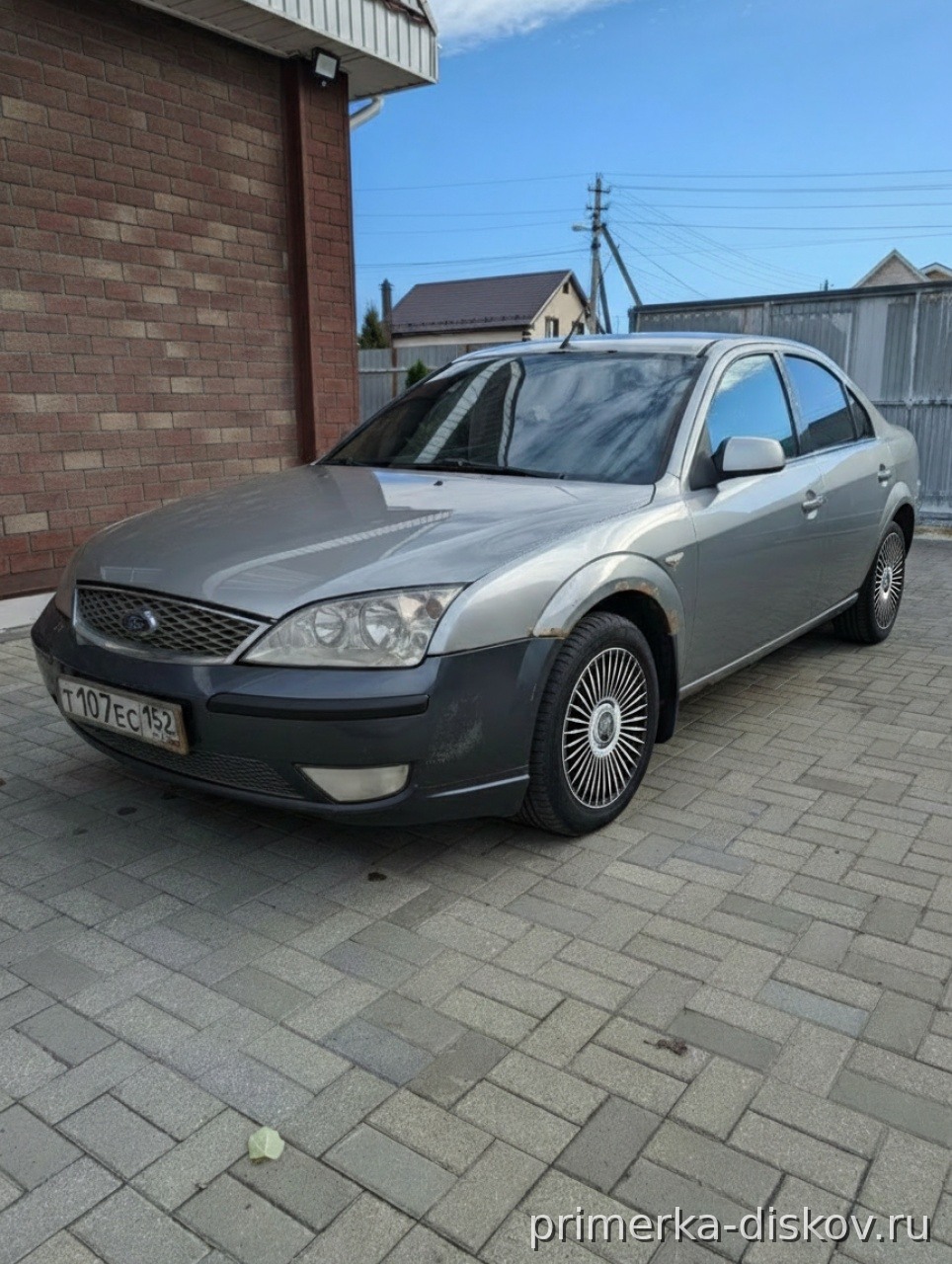 Примерка дисков на FORD Mondeo III Sedan 2000-2007