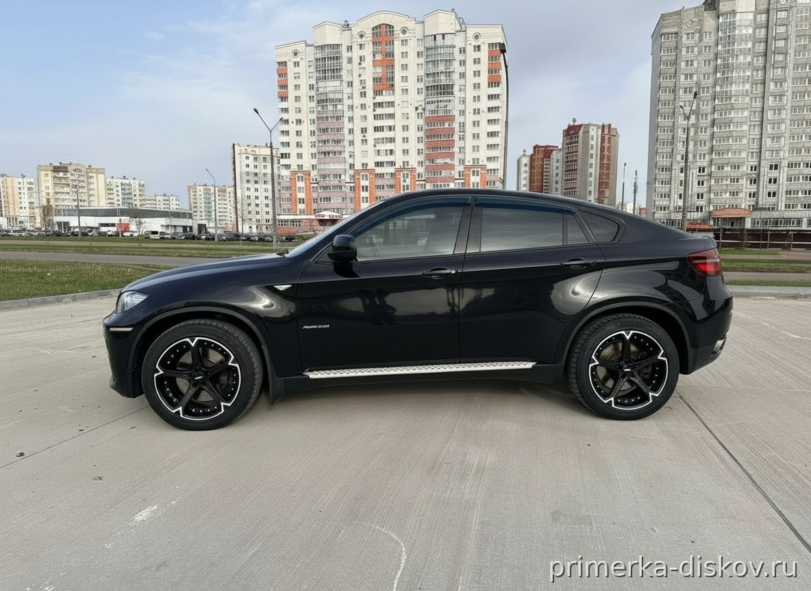 Примерка дисков на BMW X6 E71 2008-2014