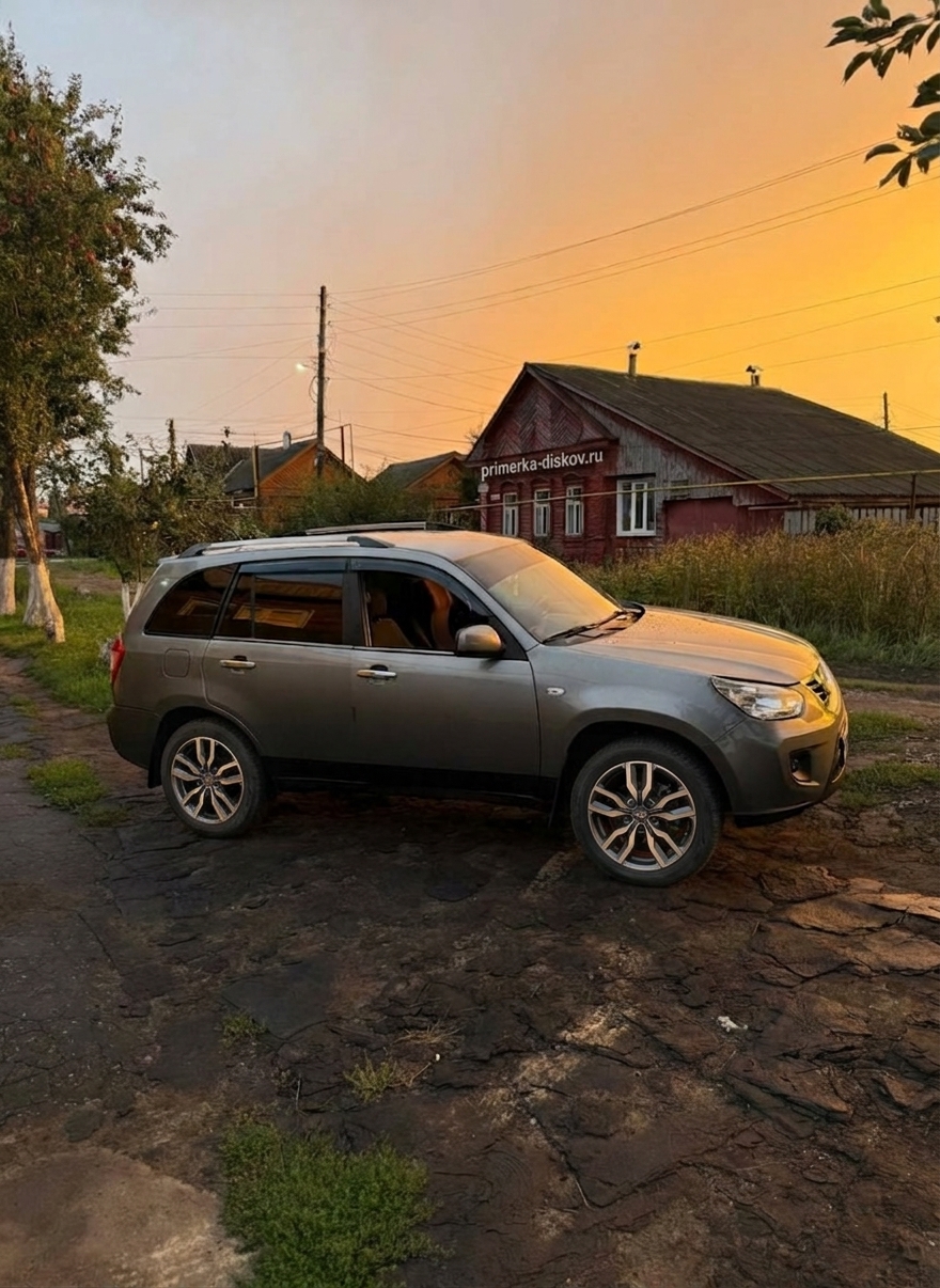 Примерка дисков на CHERY Tiggo 3