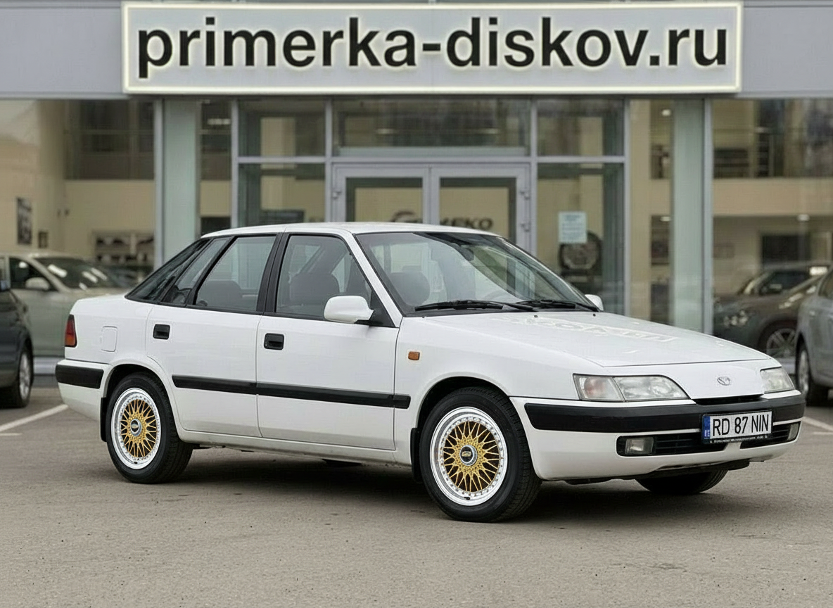 Примерка дисков на DAEWOO Espero KLEJ 1995-1999
