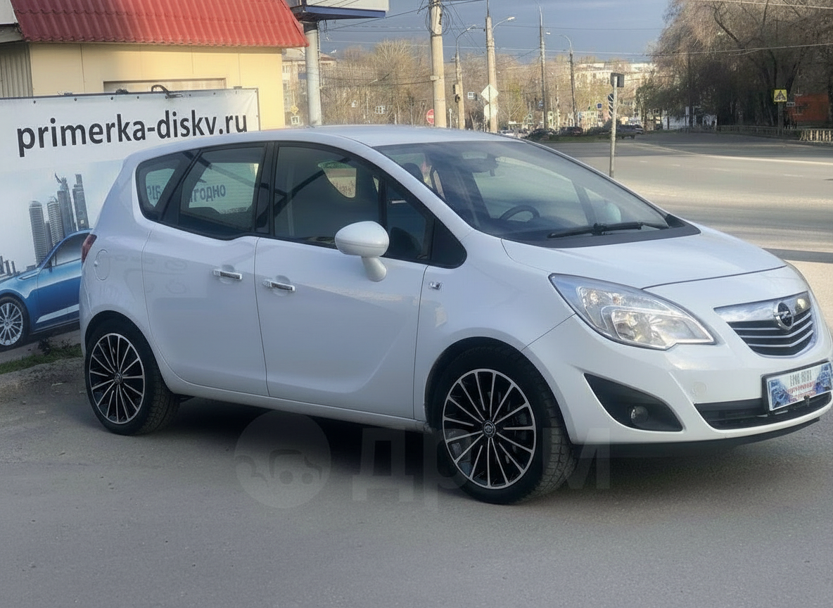 Примерка дисков на OPEL Meriva II (B) Minivan 2010-2018