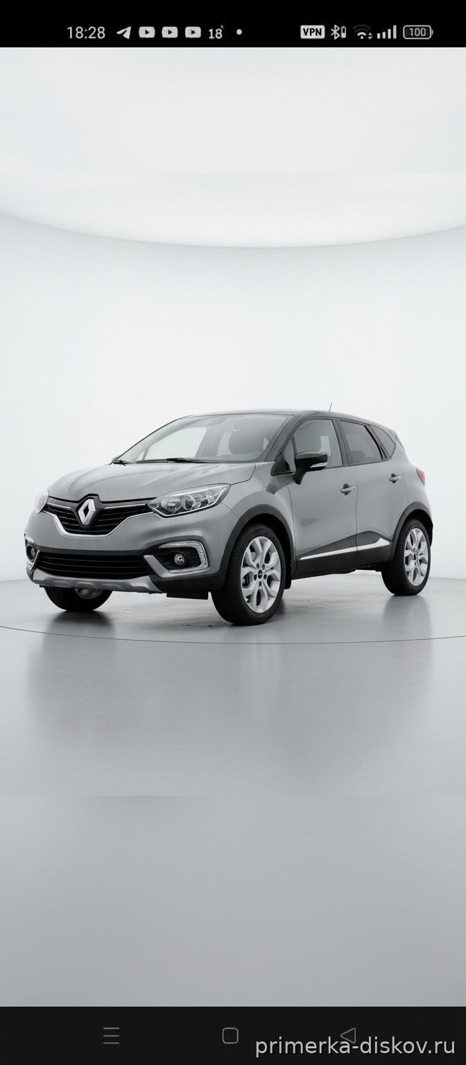 Примерка дисков на RENAULT