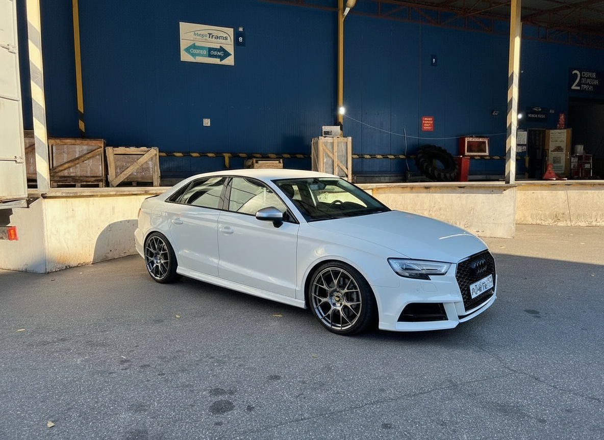 Примерка дисков на AUDI RS3 II (8V) Sportback 2015-2016
