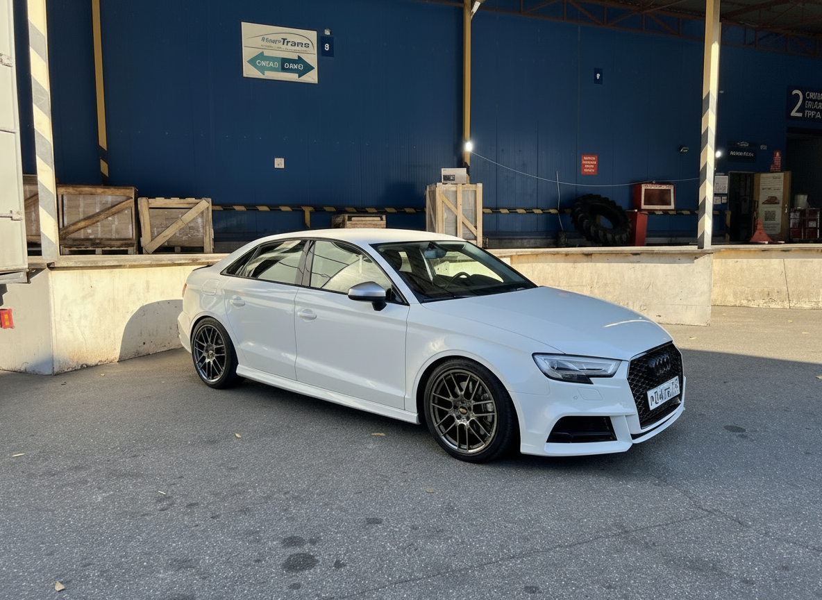 Примерка дисков на AUDI RS3 II (8V) Sportback 2015-2016