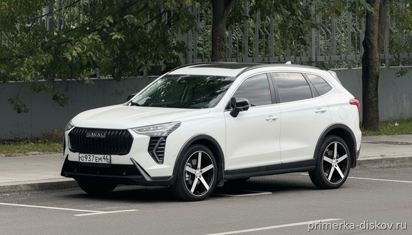 Примерка дисков на HAVAL H6 III SUV 2020-2026