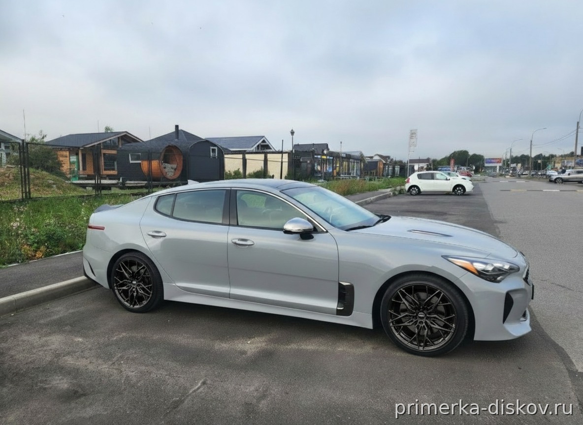 Примерка дисков на KIA Stinger CK 2018-2026