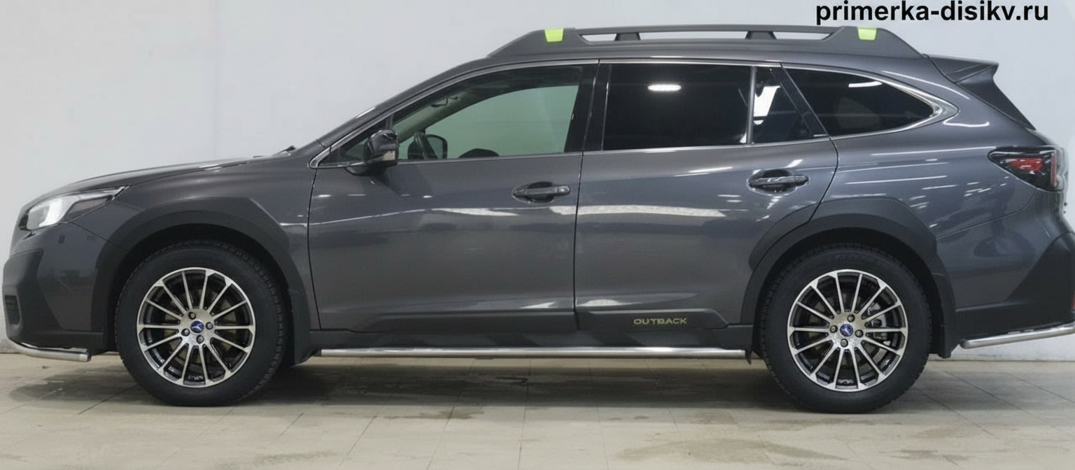 Примерка дисков на SUBARU Outback V (BS) Wagon 2014-2021