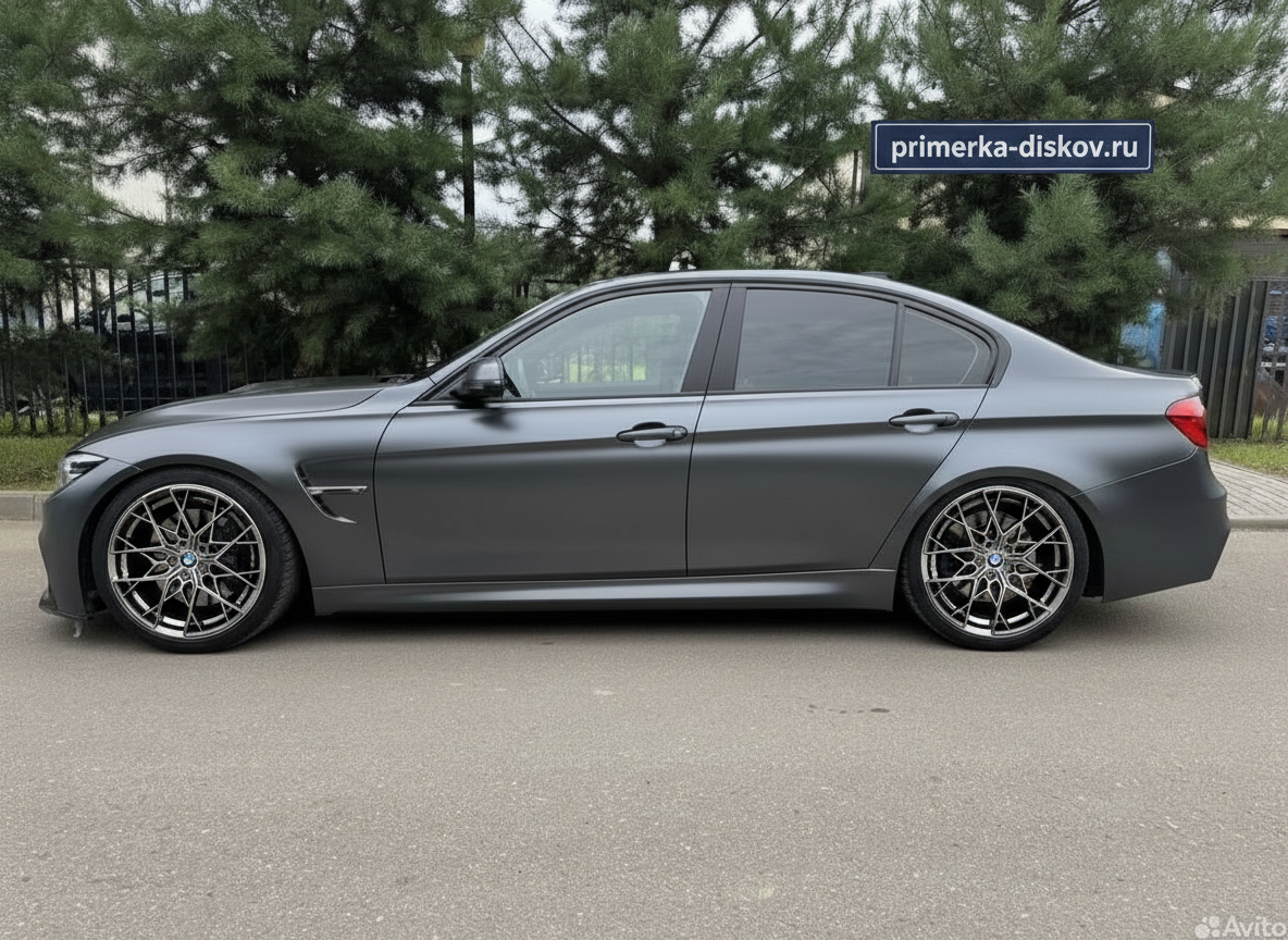Примерка дисков на BMW M3 F80 Sedan 2014-2019