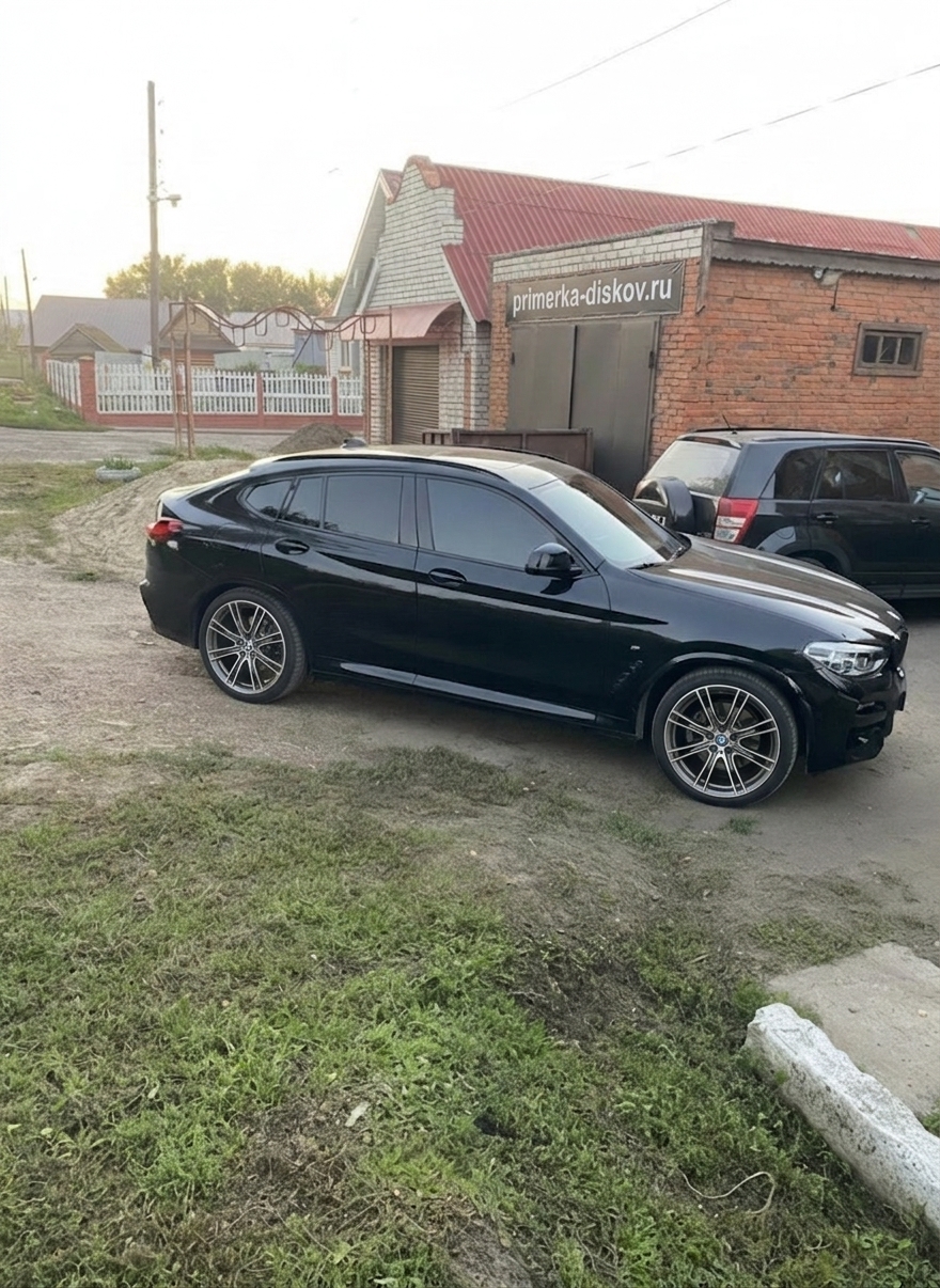 Примерка дисков на BMW X4 G02 2018-2026