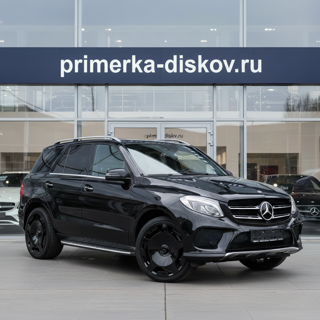 Примерка дисков на MERCEDES GLE-Klasse W166 SUV 2015-2019
