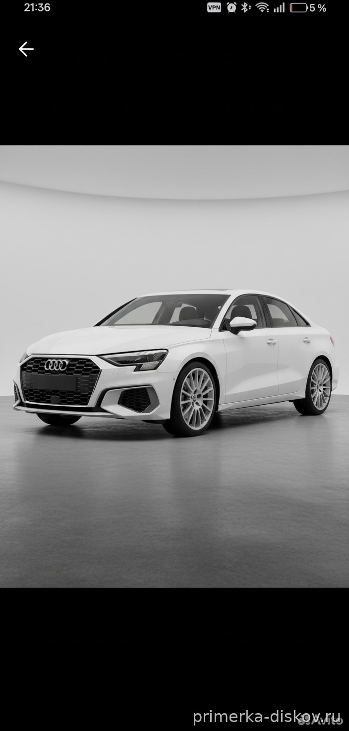 Примерка дисков на AUDI A3
