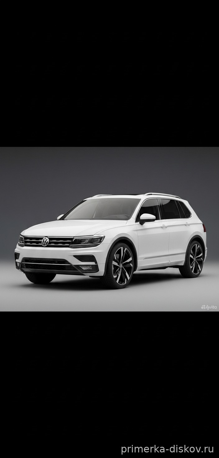 Примерка дисков на VOLKSWAGEN Tiguan II SUV 2016-2026