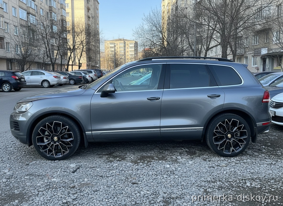 Примерка дисков на VOLKSWAGEN Touareg II SUV 2010-2014