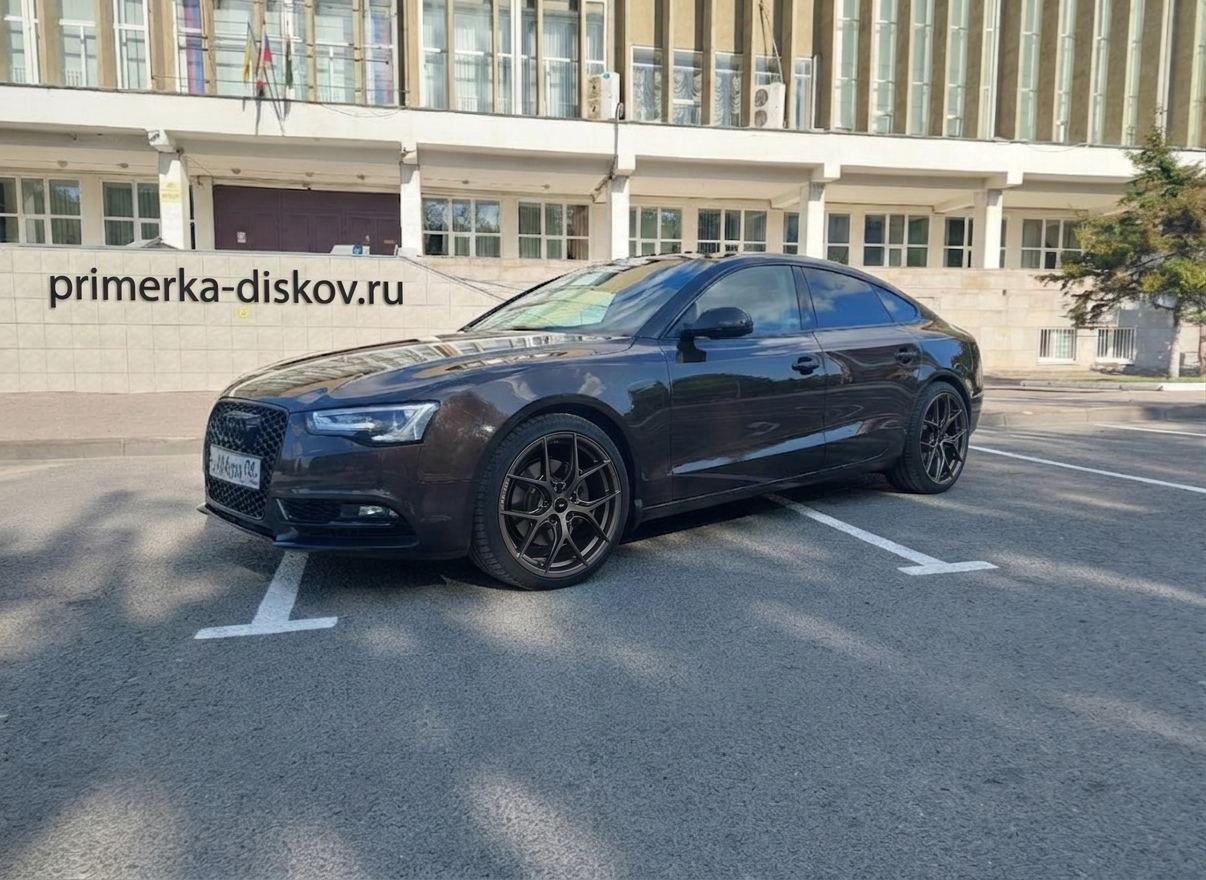 Примерка дисков на AUDI A5 I (8T/Restyling) Sportback 2011-2016