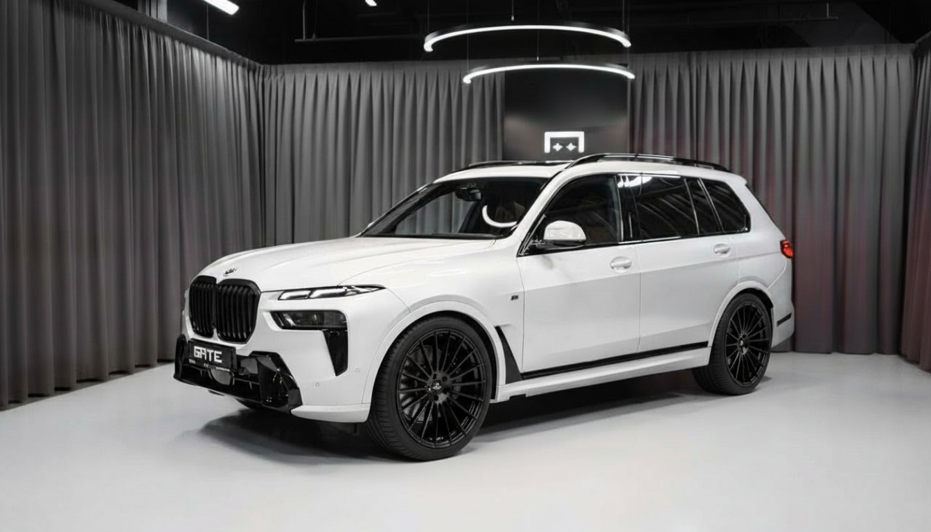 Примерка дисков на BMW X7 G07 SUV 2019-2023