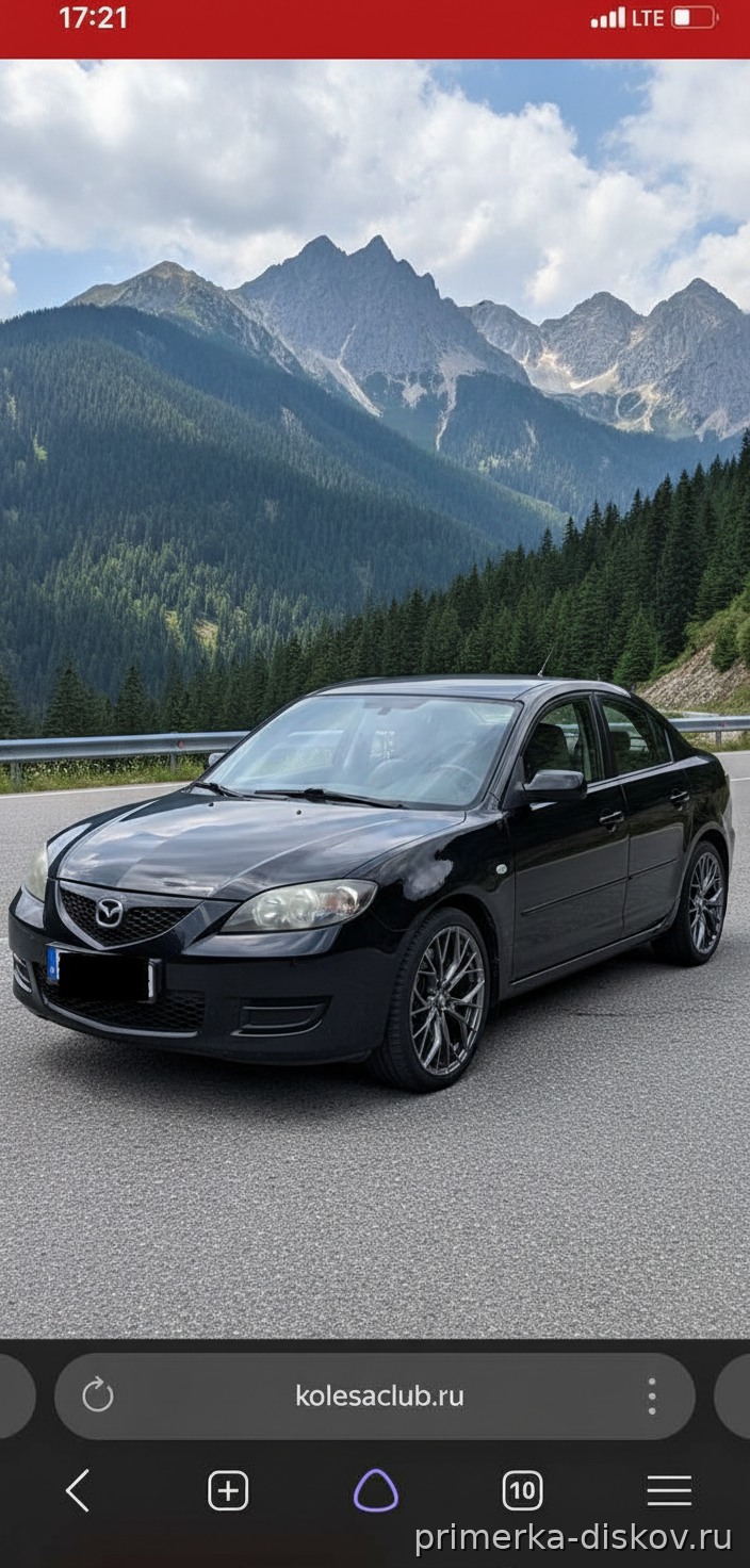 Примерка дисков на MAZDA 3