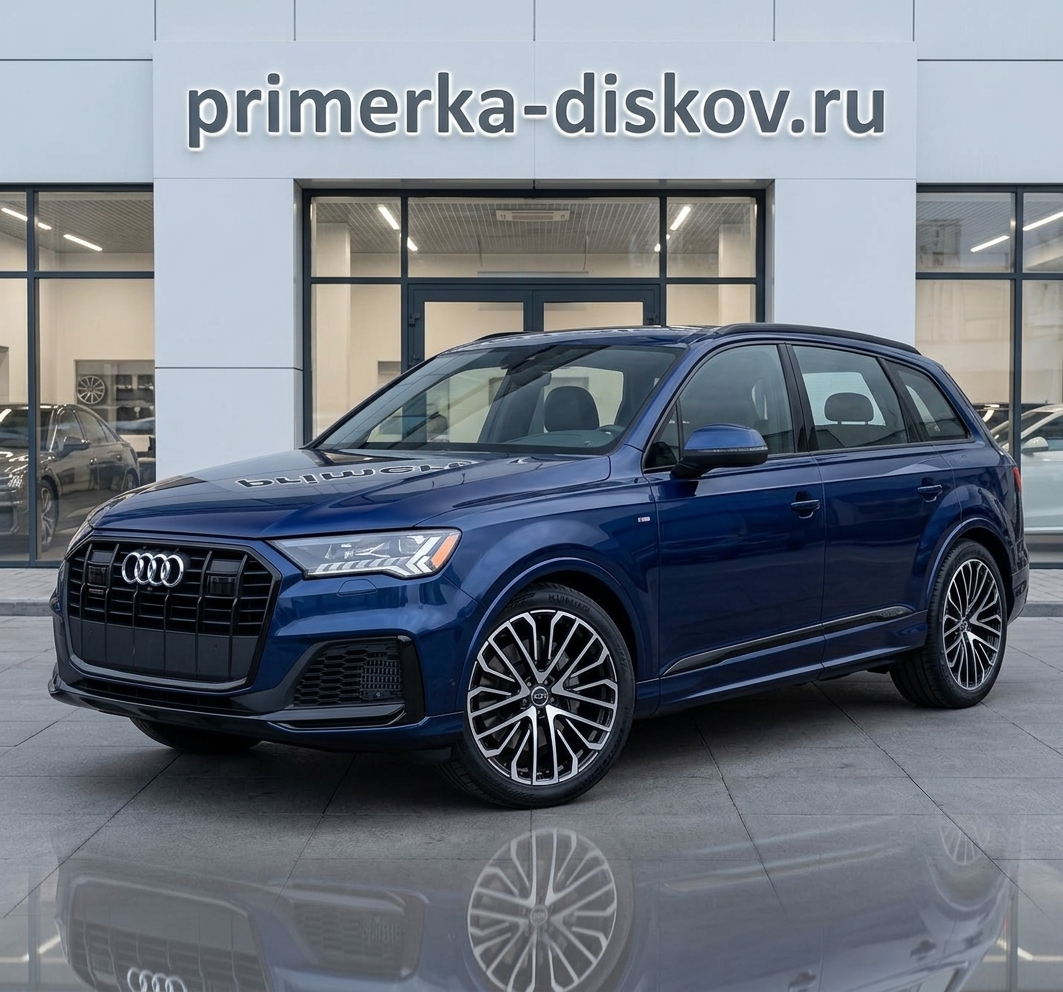 Примерка дисков на AUDI Q7 II (4M/Restyling) SU 2019-2026