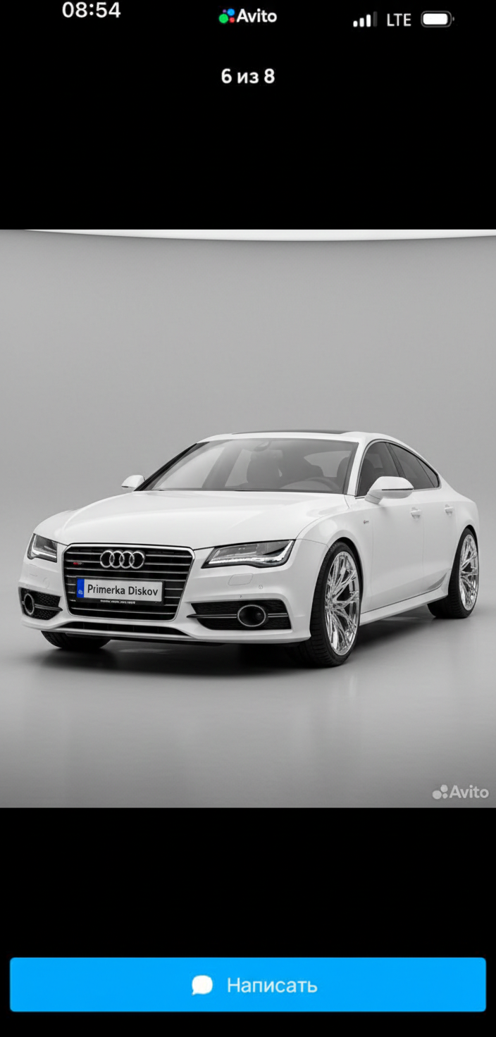 Примерка дисков на AUDI A7 I (4G) Sportback 2010-2018