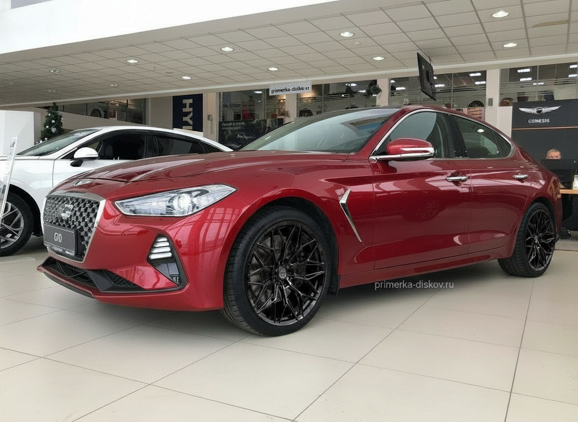 Примерка дисков на GENESIS G70 I (IK) Sedan 2018-2021
