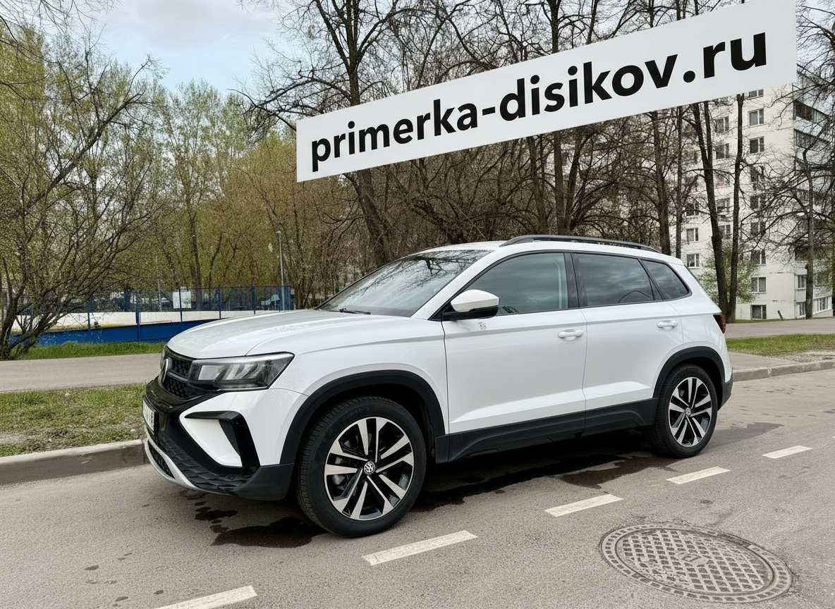 Примерка дисков на VOLKSWAGEN Taos I SUV 2021-2026