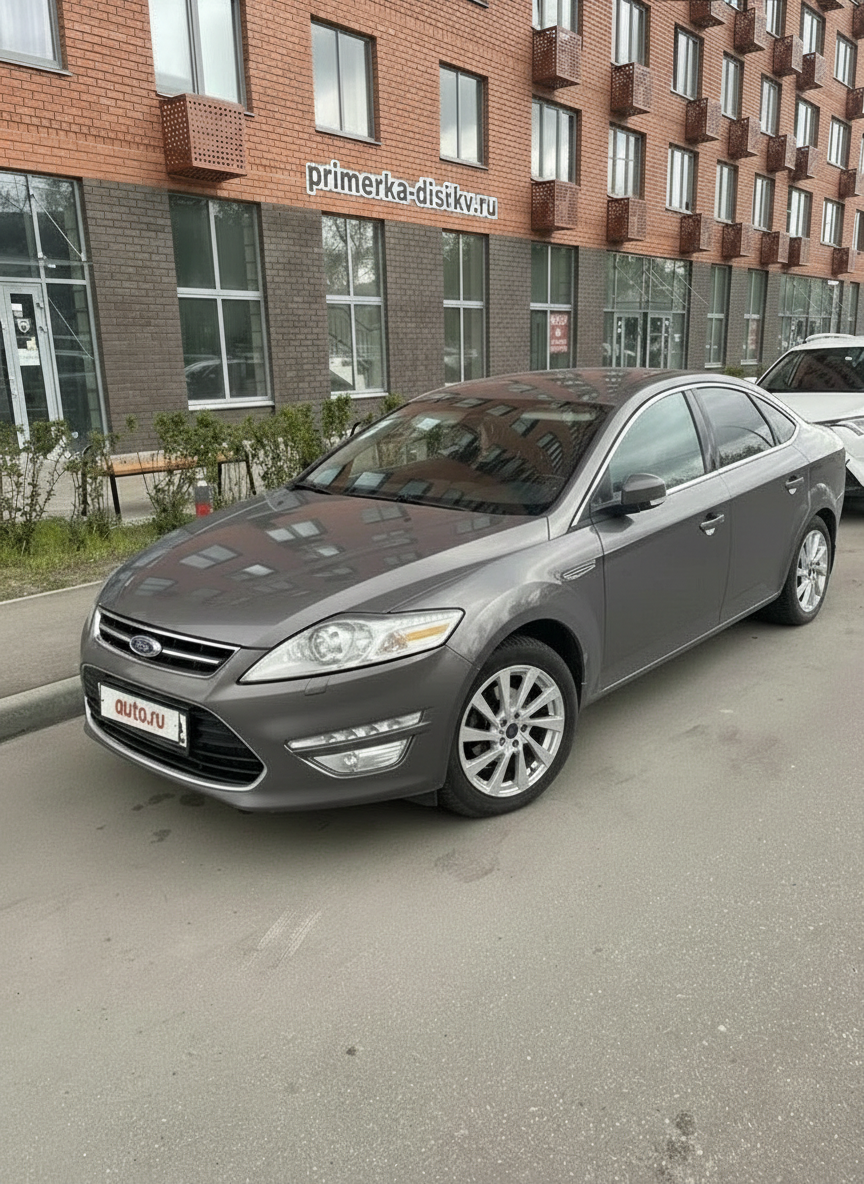 Примерка дисков на FORD Mondeo IV/Restyling Sedan 2010-2015