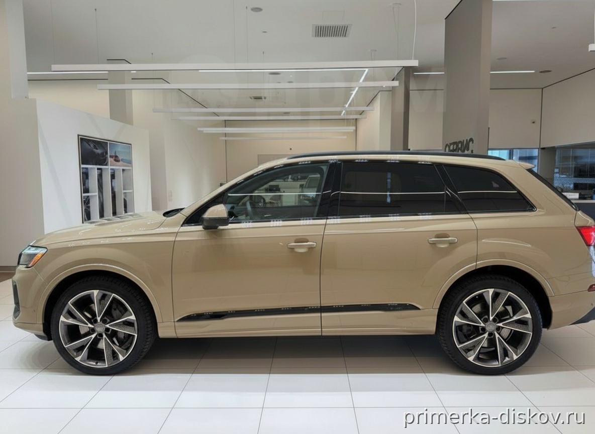 Примерка дисков на AUDI Q7