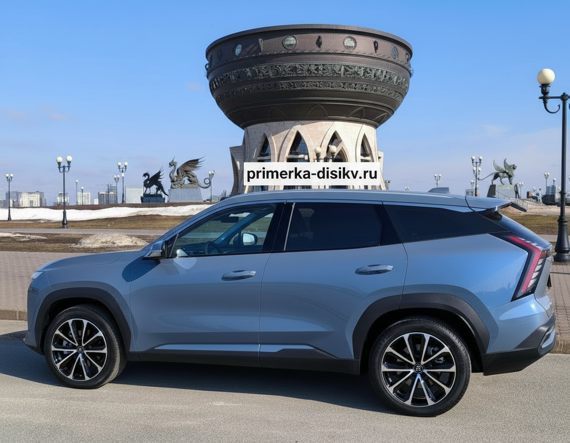 Примерка дисков на HAVAL F7x SUV 2019-2022