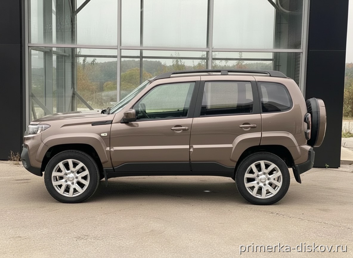 Примерка дисков на LADA (ВАЗ) Niva Travel SUV 2021-2026